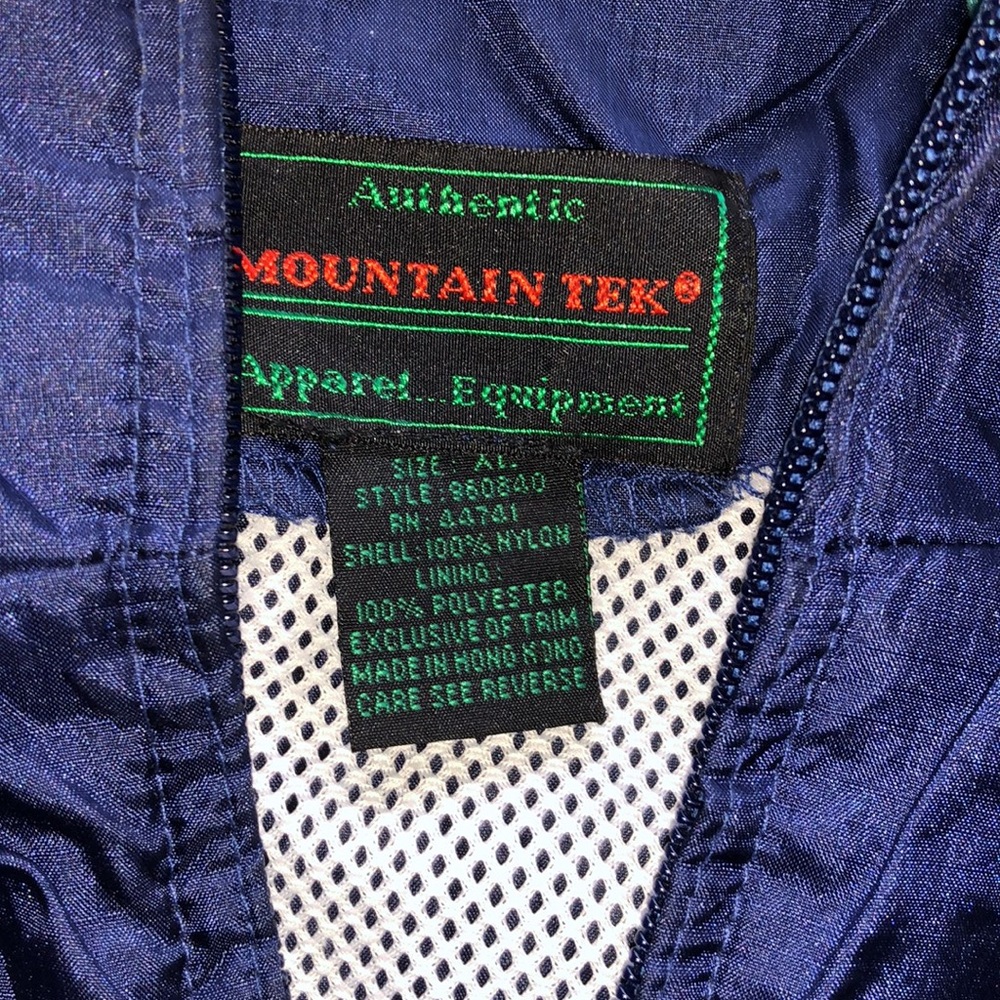 Vintage REI windbreaker Mountain Tek Jacket - Picture 4 of 10